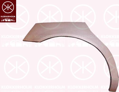 Klokkerholm 3217582 - Боковина avtokuzovplus.com.ua