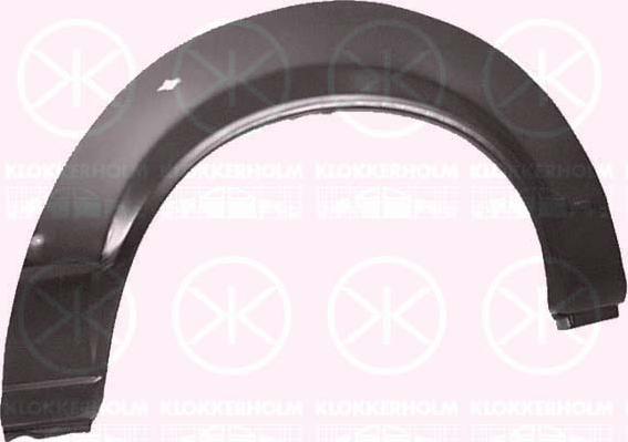 Klokkerholm 3430592 - Боковина autocars.com.ua