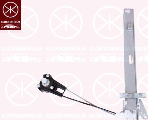 Klokkerholm 34321801 - Підйомний пристрій для вікон autocars.com.ua