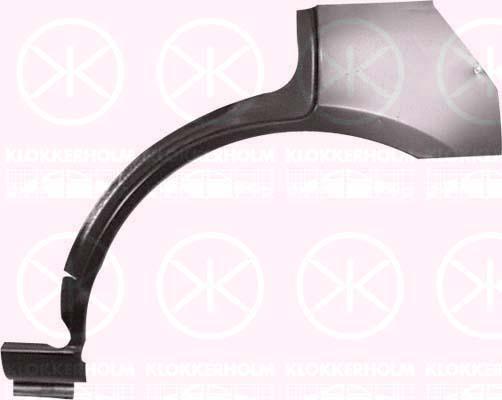 Klokkerholm 3432581 - Боковина autocars.com.ua