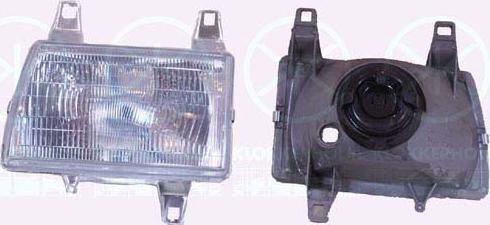 Klokkerholm 34440123 - Основна фара autocars.com.ua