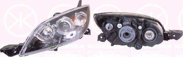 Klokkerholm 34760141 - Основна фара autocars.com.ua