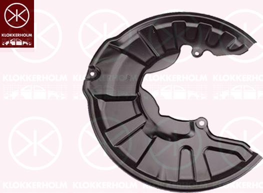 Klokkerholm 3502377 - Відбивач, диск гальмівного механізму autocars.com.ua