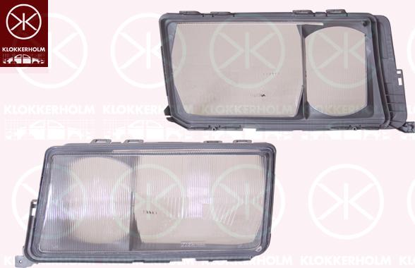 Klokkerholm 35110251 - Розсіювач, основна фара autocars.com.ua