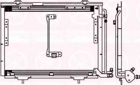 Klokkerholm 3512305207 - Конденсатор кондиционера avtokuzovplus.com.ua