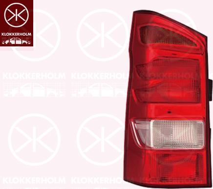 Klokkerholm 35430701 - Задній ліхтар autocars.com.ua