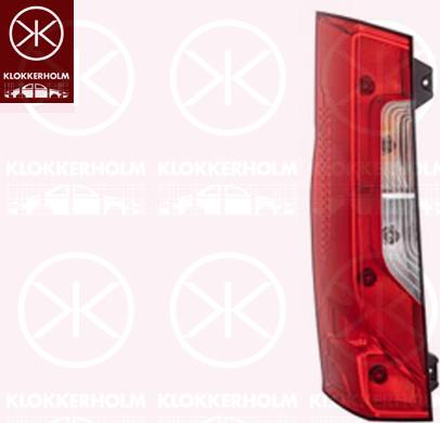 Klokkerholm 35480711 - Задній ліхтар autocars.com.ua