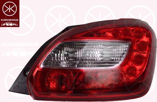 Klokkerholm 37470704 - Задній ліхтар autocars.com.ua