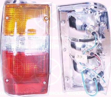 Klokkerholm 37810701 - Задній ліхтар autocars.com.ua