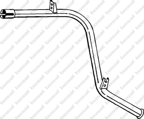 Klokkerholm 439-369 - Труба вихлопного газу autocars.com.ua