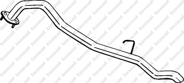 Klokkerholm 451-363 - Труба вихлопного газу autocars.com.ua