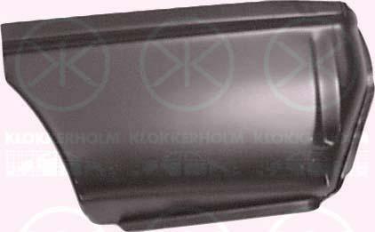 Klokkerholm 5049603 - Боковина autocars.com.ua