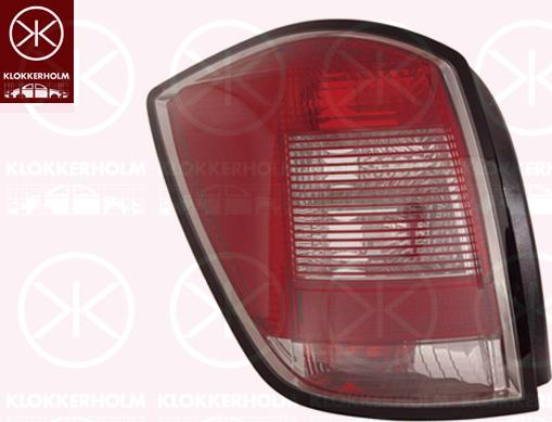 Klokkerholm 50520717 - Задній ліхтар autocars.com.ua