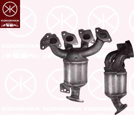 Klokkerholm 50528601 - Каталізатор autocars.com.ua