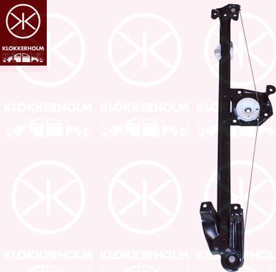 Klokkerholm 50621903 - Підйомний пристрій для вікон autocars.com.ua