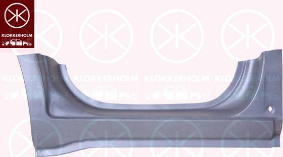 Klokkerholm 5088 041 - Підніжка, накладка порога autocars.com.ua