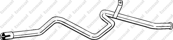 Klokkerholm 536-179 - Труба вихлопного газу autocars.com.ua