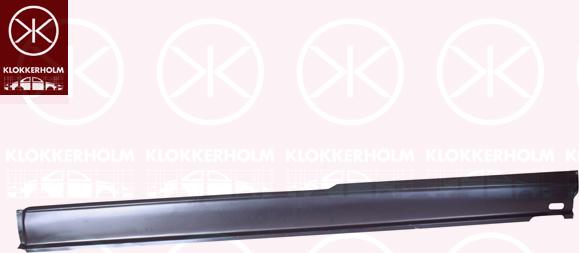 Klokkerholm 6010005 - Підніжка, накладка порога autocars.com.ua