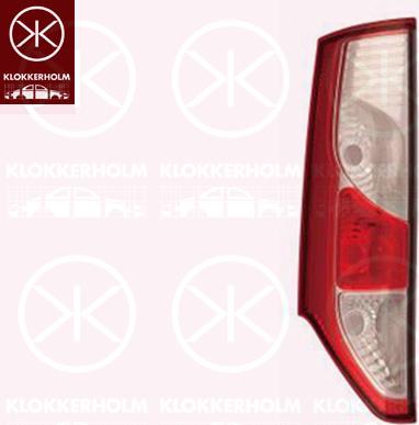 Klokkerholm 60110717 - Задній ліхтар autocars.com.ua