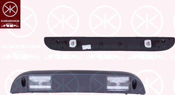 Klokkerholm 60110850 - Ліхтар освітлення номерного знака autocars.com.ua