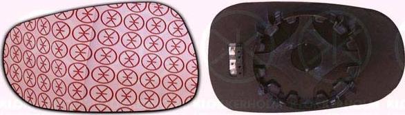 Klokkerholm 60321063 - Дзеркальне скло, зовнішнє дзеркало autocars.com.ua