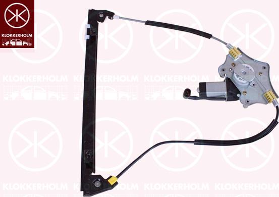 Klokkerholm 60321101 - Підйомний пристрій для вікон autocars.com.ua