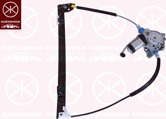 Klokkerholm 60371801 - Підйомний пристрій для вікон autocars.com.ua