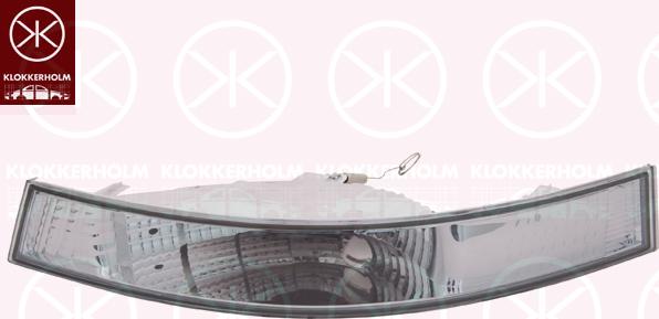 Klokkerholm 60880384 - Бічний ліхтар, покажчик повороту autocars.com.ua