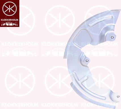 Klokkerholm 6089378 - Відбивач, диск гальмівного механізму autocars.com.ua