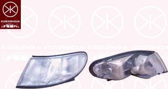 Klokkerholm 65220361 - Фонарь указателя поворота avtokuzovplus.com.ua