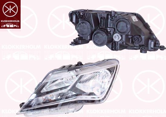 Klokkerholm 66180121A1 - Основна фара autocars.com.ua