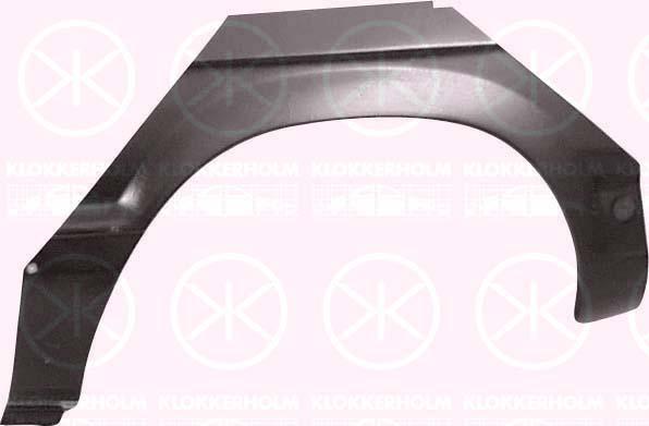 Klokkerholm 6705591 - Боковина autocars.com.ua