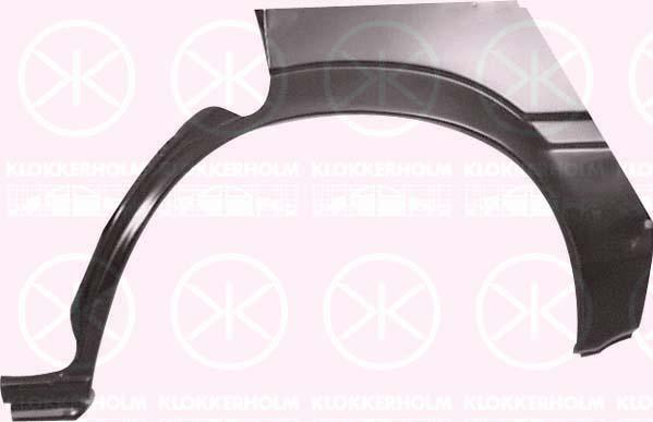 Klokkerholm 6706581 - Боковина autocars.com.ua