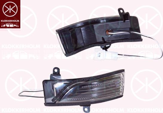 Klokkerholm 67131057 - Бічний ліхтар, покажчик повороту autocars.com.ua