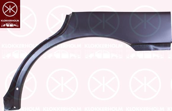 Klokkerholm 6732582 - Боковина autocars.com.ua