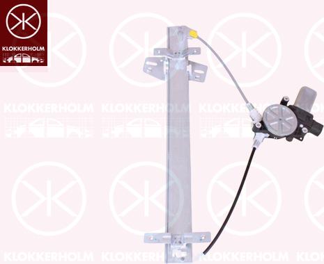 Klokkerholm 67331801 - Підйомний пристрій для вікон autocars.com.ua