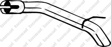 Klokkerholm 700-185 - Труба вихлопного газу autocars.com.ua