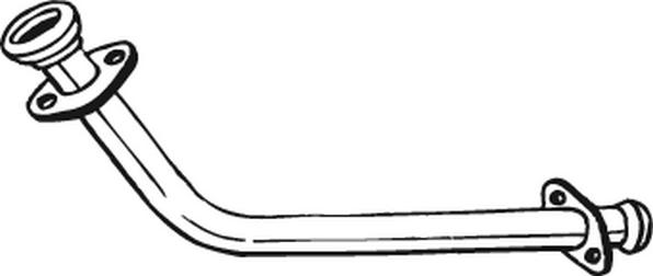 Klokkerholm 736-811 - Труба вихлопного газу autocars.com.ua