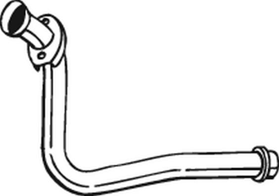 Klokkerholm 737-143 - Труба вихлопного газу autocars.com.ua