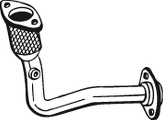 Klokkerholm 737-833 - Труба вихлопного газу autocars.com.ua