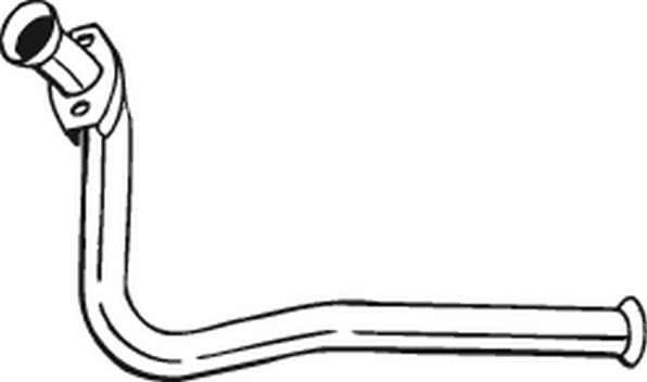 Klokkerholm 740-405 - Труба вихлопного газу autocars.com.ua