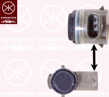 Klokkerholm 78029001 - Датчик, система допомоги при парковці autocars.com.ua