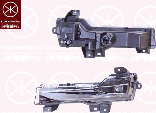Klokkerholm 78040282 - Противотуманная фара autocars.com.ua