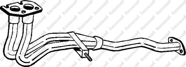 Klokkerholm 789-133 - Труба вихлопного газу autocars.com.ua