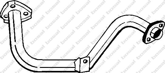 Klokkerholm 792-651 - Труба вихлопного газу autocars.com.ua