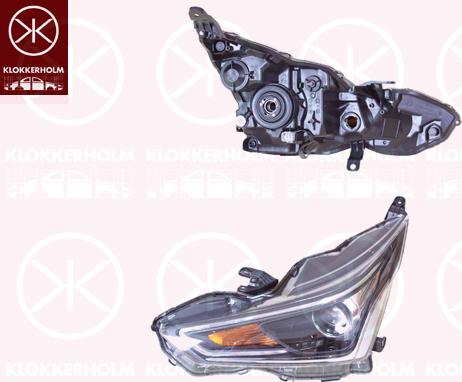 Klokkerholm 81020143 - Основна фара autocars.com.ua