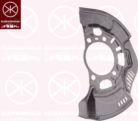 Klokkerholm 8118378 - Відбивач, диск гальмівного механізму autocars.com.ua
