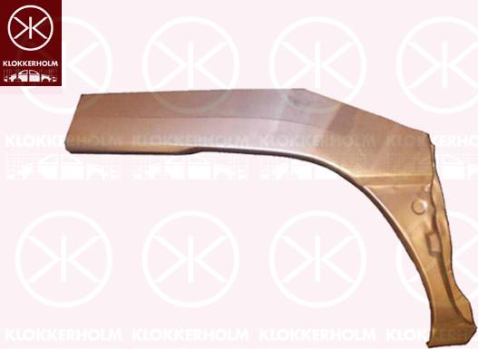 Klokkerholm 8137592 - Боковина avtokuzovplus.com.ua