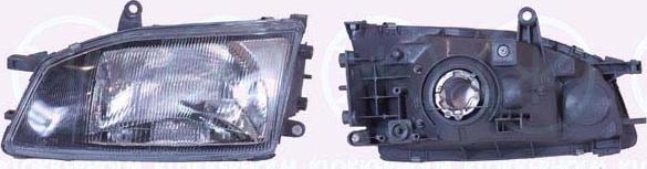 Klokkerholm 81850127 - Основна фара autocars.com.ua