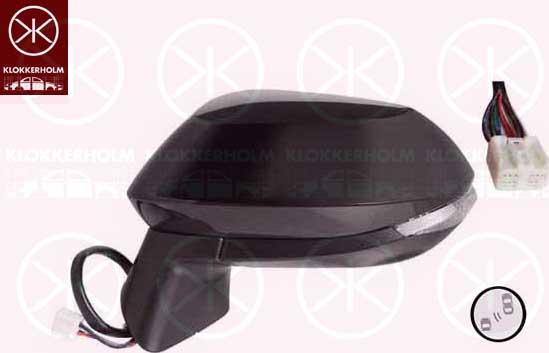 Klokkerholm 81951045 - Зовнішнє дзеркало autocars.com.ua